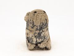 Reconstituted Stone Dog Pug Garden Ornament 20th Century - 3131903