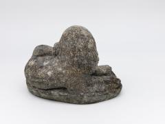 Reconstituted Stone Dog Spaniel Garden Ornament England 20th Century - 4812029