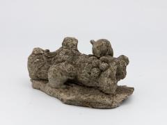 Reconstituted Stone Family of Mice Garden Ornament England 20th C  - 4804548