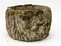 Reconstituted Stone French Faux Bois Planter Early 20th Century - 3265526
