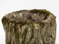 Reconstituted Stone French Faux Bois Planter Early 20th Century - 3265531