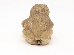Reconstituted Stone Frog Fountain Garden Ornament 20th Century - 3148435