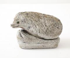 Reconstituted Stone Hedgehog Garden Ornament 20th Century - 4711581