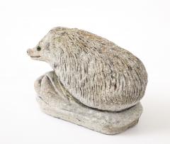Reconstituted Stone Hedgehog Garden Ornament 20th Century - 4711582
