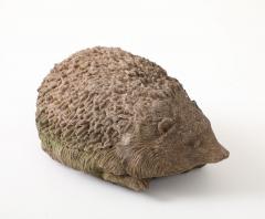 Reconstituted Stone Hedgehog Garden Ornament 20th Century - 4711595