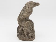 Reconstituted Stone Raven English Mid 20th C  - 4589034