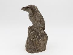 Reconstituted Stone Raven English Mid 20th C  - 4589065