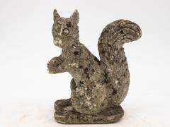 Reconstituted Stone Squirrel Garden Ornament 20th Century - 3229025