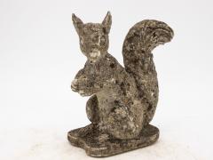 Reconstituted Stone Squirrel Garden Ornament 20th Century - 3229026