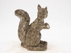 Reconstituted Stone Squirrel Garden Ornament 20th Century - 3229029