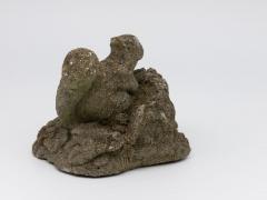 Reconstituted Stone Squirrel Garden Ornament 20th Century - 4804524