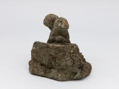 Reconstituted Stone Squirrel Garden Ornament 20th Century - 4804527