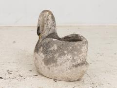 Reconstituted Stone Swan Planter English Early 20th Century - 3542486