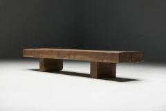 Rectangular Brutalist Coffee Table France 1950s - 3522933