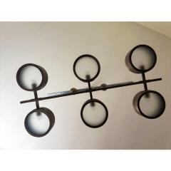 Rectangular Burnished Italian Chandelier - 4303362