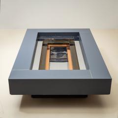 Rectangular Coffee Table attributed to Alain Delon for Maison Jansen France - 4435470