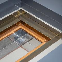 Rectangular Coffee Table attributed to Alain Delon for Maison Jansen France - 4435473