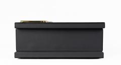 Rectangular Dark Gray Leather Box 1 - 3207539