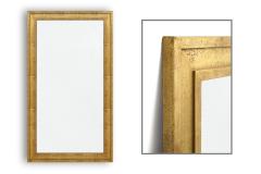 Rectangular Gilt Wood Wall Mirror - 3915176