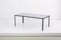 Rectangular Mosaic Coffee Table Signed by WIRTH - 1189968