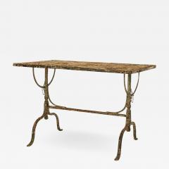 Rectangular Painted Iron Tilt Table - 2094598