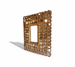 Rectangular Sunburst Mirror Unknown 1920s Lot PE5 - 4350811