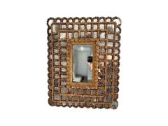 Rectangular Sunburst Mirror Unknown 1920s Lot PE5 - 4350822