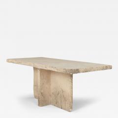 Rectangular Top Limestone Coffee Table - 3993606