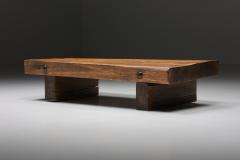 Rectangular Wabi Sabi Table with Screws 1950s - 2509037