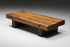 Rectangular Wabi Sabi Table with Screws 1950s - 2509041