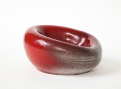 Red Ceramic Bowl in the Manner of Denise Gatard France 20th Century - 1942729