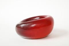 Red Ceramic Bowl in the Manner of Denise Gatard France 20th Century - 1942733