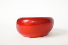 Red Ceramic Bowl in the Manner of Denise Gatard France 20th Century - 1942734