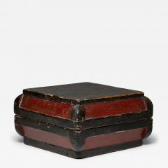 Red Lacquer Snack Box - 4460166