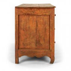 Red Painted Rococo Commode - 2057627