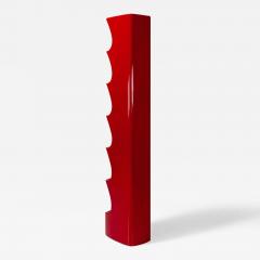 Red Totem Shelf by Valeric Doubroucinskis for Rodier France 1970s - 3823812