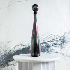 Red green Carafe by Venini Italy 1990 - 4427435