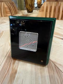 Rede Guzzini Rede Guzzini Black and Green Picture Frame with Original Box - 4800505