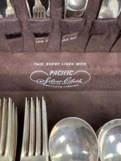 Reed and Barton Art Nouveau Serling Silver Dinner Flatware set 72 Pcs - 3678650