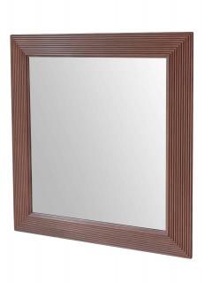 Reeded Maple Wood Mirror - 4656971