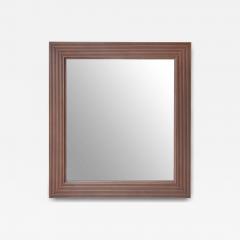 Reeded Maple Wood Mirror - 4659723