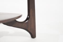 Refined Set of Sculpted Walnut End Tables C 1950s - 3111138