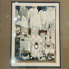 Reflections in a 2nd Hand Window Watercolors painting by Wilda Nothrop  - 4570255
