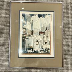 Reflections in a 2nd Hand Window Watercolors painting by Wilda Nothrop  - 4570256