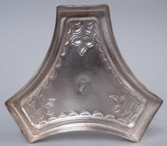 Regal Sterling Silver Deer Lion Goblet with Leafing Stem - 4364372