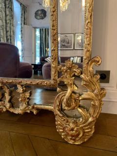 Regence Gilt Beechwood Mirror circa 1720 - 1700843