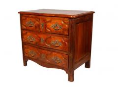 Regence Provincial Walnut Commode - 4141206