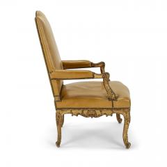 Regence Style Giltwood Armchair - 4121755