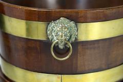 Regency Brass Bound Mahogany Wine Cooler on Later Stand - 1364251