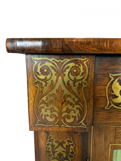 Regency Brass Inlaid Rosewood Credenza - 2517148